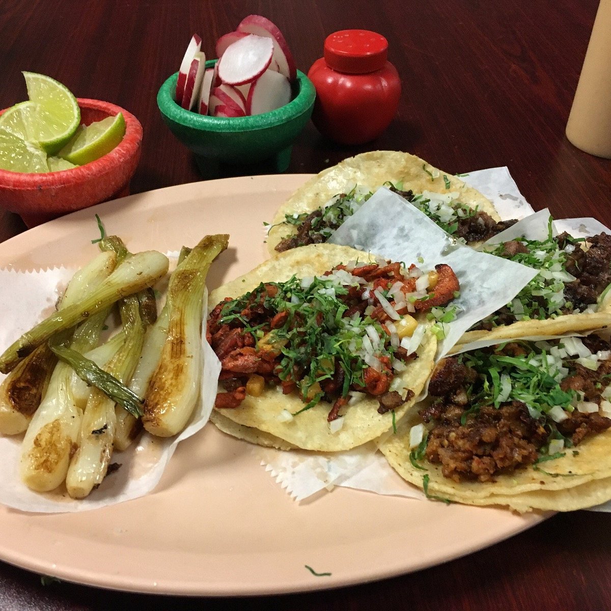 La Chaparrita Mexican Restaurant signature dishes Suadero TacosTripa TacosLonganiza Tacos﻿﻿